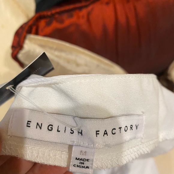 English factory peplum Top size small. Size S (4-6) - Picture 8 of 9